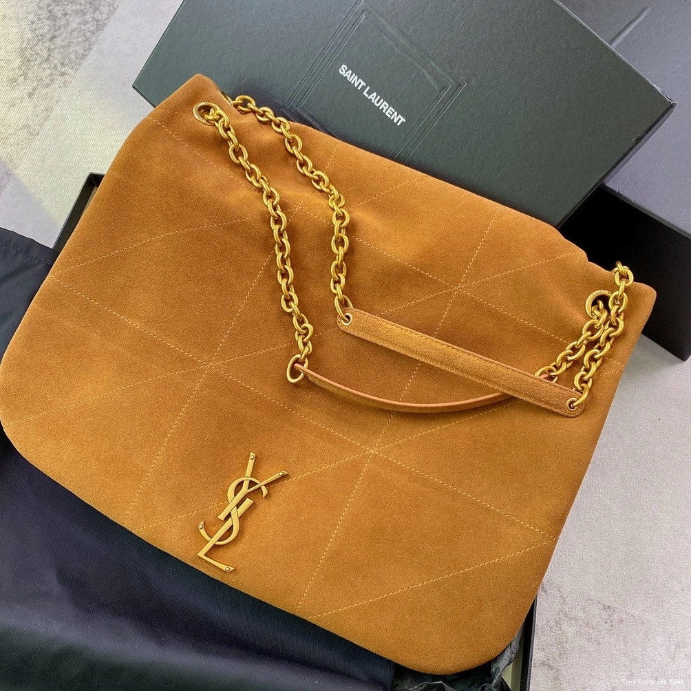 Tony Luxuries YSL JAMIE IN 4.3 SUEDE 0808